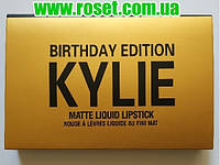 Набор матовых жидких помад Birthday Edition Kylie Matte Liquid Lipstick