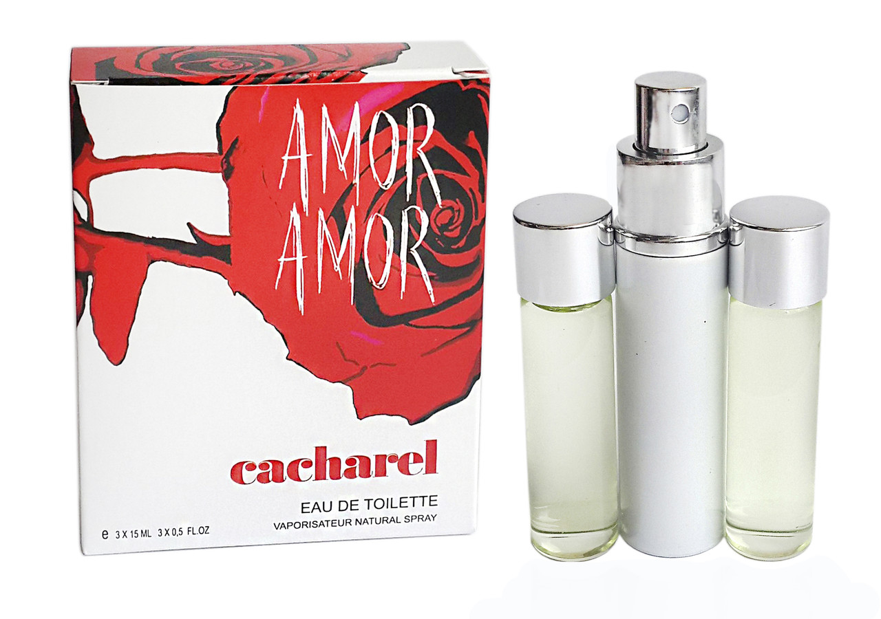 Міні парфуму Cacharel Amor Amor (Кашарель Амор Амор) 3*15 мл