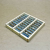 Набір 3х болтів, гайок, шайб М4-М8 1775шт