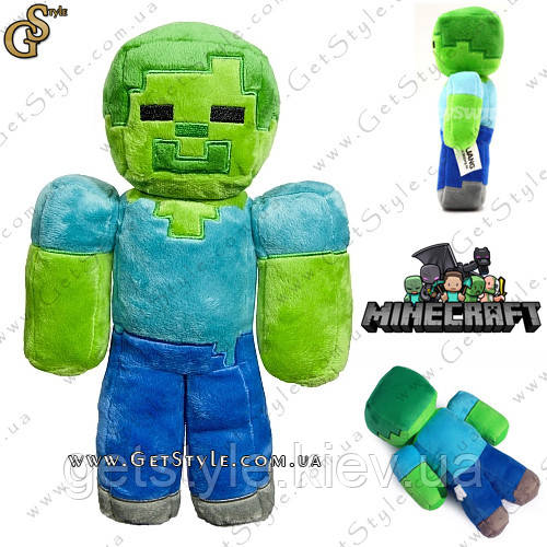 Плюшева іграшка Зомбі з Minecraft — "Zombie Toy" — 20 см.