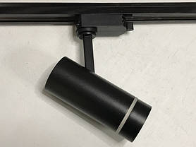 Трековий світлодіодний фітосвітильник SL-106F 20W (full spectrum led) чорний Код.59448, фото 3