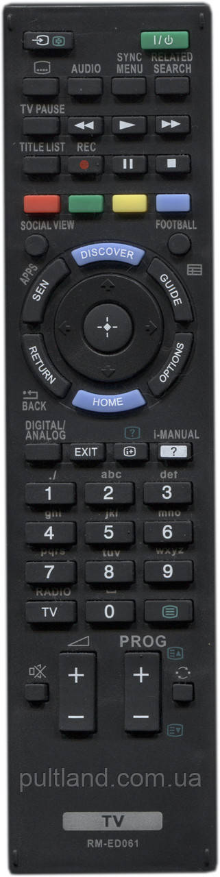 Пульт для телевізора Sony RM-ED061