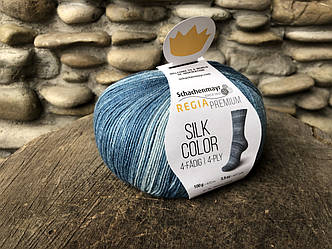 Носкова пряжа Schachenmayr REGIA PREMIUM Silk Color 4ply