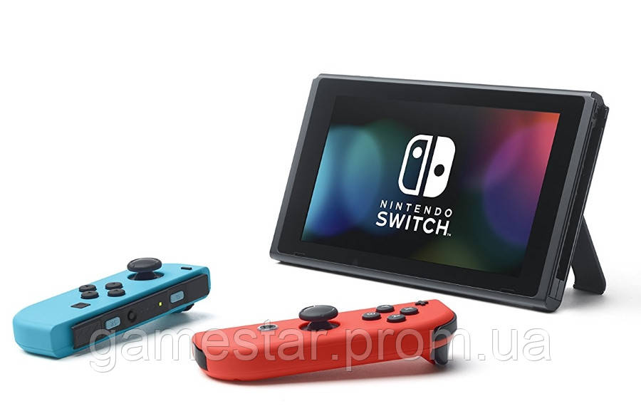 Joy-Con Nintendo Switch Left Right Neon Red Blue - фото 6 - id-p882166173