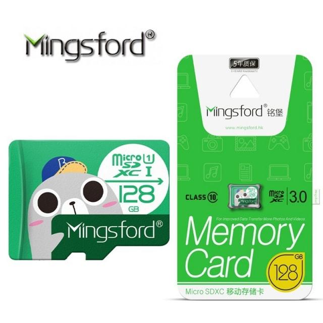 Картка пам'яті micro sd MicroSD Mingsford 128G U1 90M/s