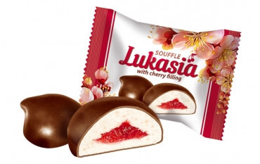 Цукерки Лукася (LUKASIA) з вишневим наповнювачем 2,5 кг. ТМ Лукас