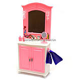 Дитяча іграшкова меблі My Fancy Life для ляльок Барбі Ванна кімната 24020. Облаштуйте ляльковий будиночок, фото 3