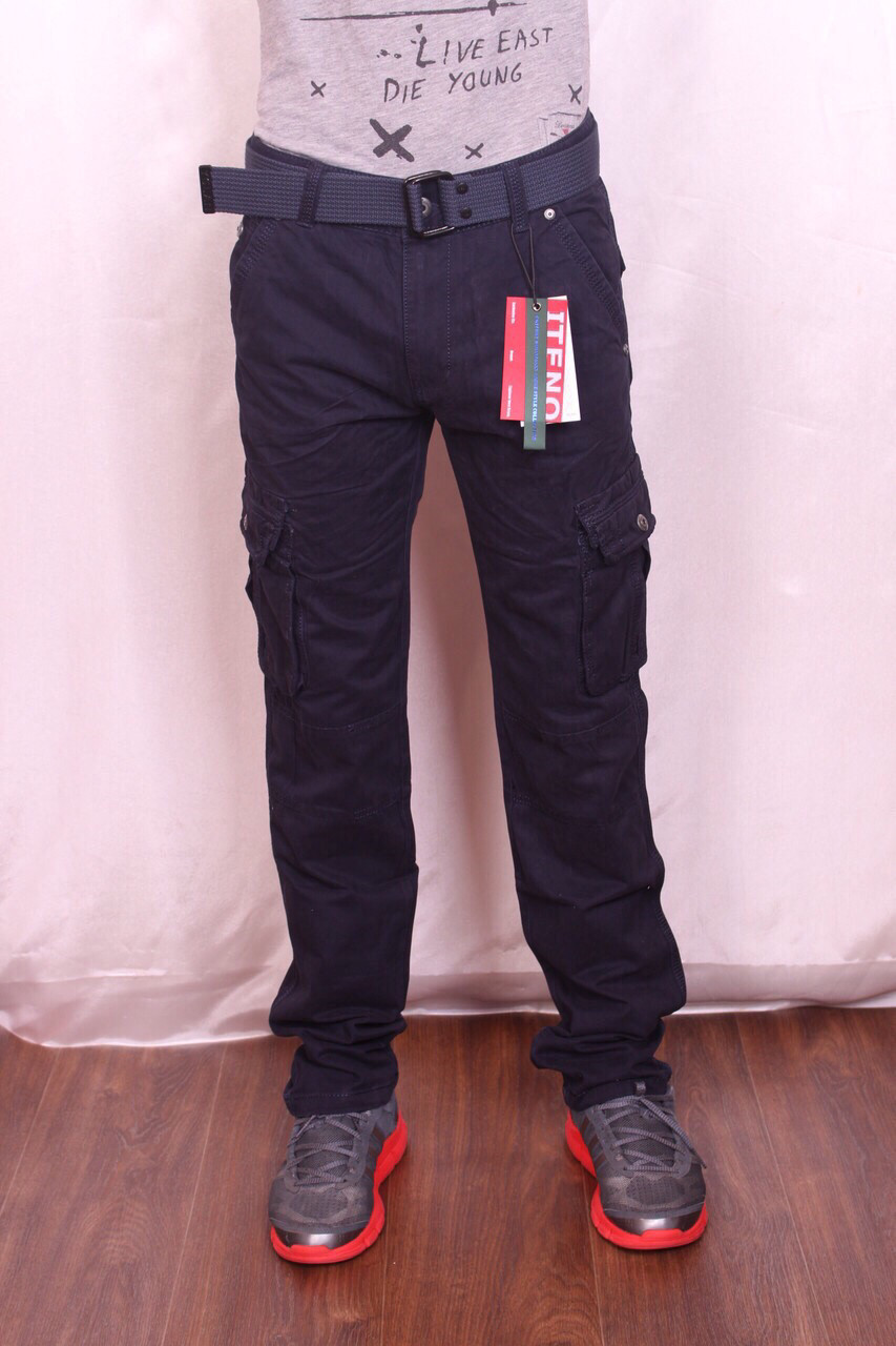Мужские джинсы с карманами Iteno - фото 1 - id-p186950433