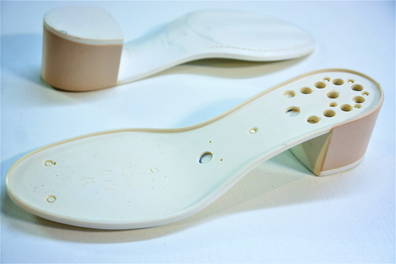 Підошва взуття С412 біло-бежева р. 41, фото 1