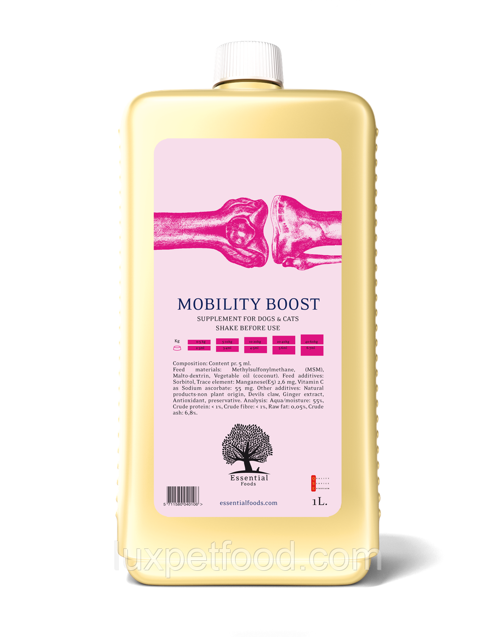 ESSENTIAL The Mobility Blend - Хондропротектор для собак і кішок у вигляді рідкої суміші 1л