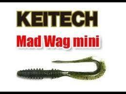 Силікон Keitech Mad Wag Mini 2.5