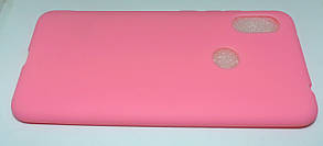 Чохол Candy Silicone для Xiaomi Redmi Note 6 Pro колір Рожевий				