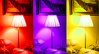 Кольорова світлодіодна лампа 3 Вт RGB LM735 E27 з пультом, фото 9