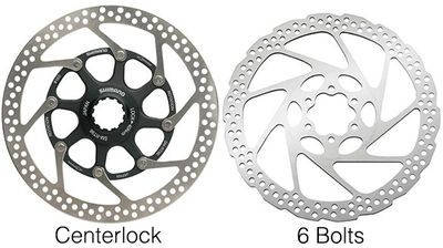 Гальмівні ротори, різниця між Centerlock і 6 Bolt