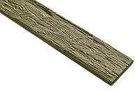 Панель из полиуретана под дерево DecoStar рустик (13х3)см светлая (длина 2,6м)