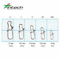 Застібка Intech Quick lock Snap (10 шт) #00 12kg
