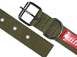 Нашийник брезентовий подвійний класик Stiff 35 мм