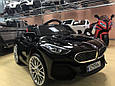 Дитячий електромобіль BMW Z4, автопофарбування, амортизатори 4 шт., мотори 2 шт., пульт блютуз, фото 5