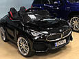 Дитячий електромобіль BMW Z4, автопофарбування, амортизатори 4 шт., мотори 2 шт., пульт блютуз, фото 4