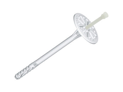 Дюбель фасадний для теплоізоляції з нейлоновим цвяхом LTX 10*160 (поліпропілен) Wkret-Met