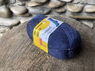 Одноколірна носкова пряжа Regia Tweed 4-ply 50 г.