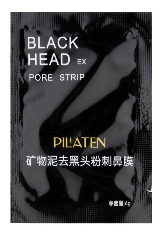 Чорна лікувальна маска для чищення обличчя Black Head Pilaten (Black Mask)