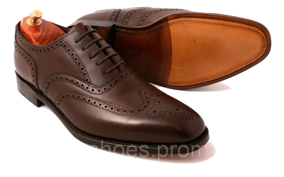 loake buckingham dark brown
