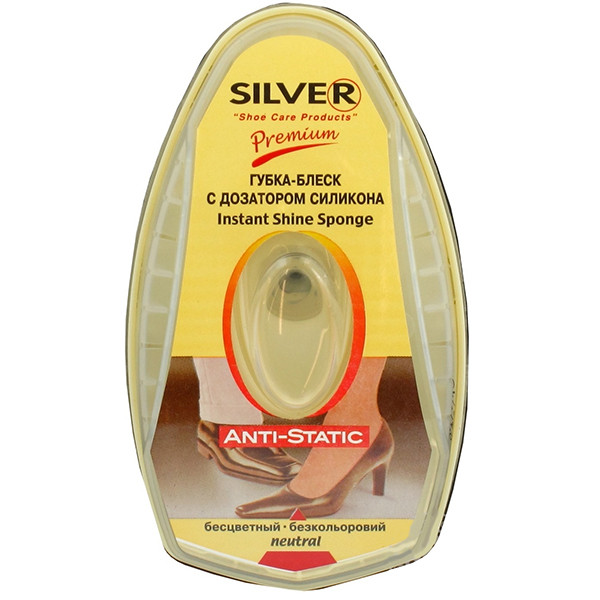 Сільвер Silver Губка-блиск із дозатором силікону безбарвна