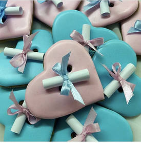 Пряники Валентинки з передбаченнями