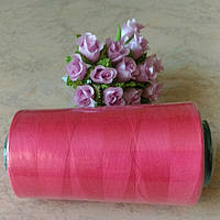 Нитки швейні яскраво рожевий №009 поліестер 4000 ярдів