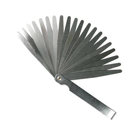 Щуп для вимірювання зазорів, 0.05-1.0 мм, 13 шт INTERTOOL AT-0001, фото 1