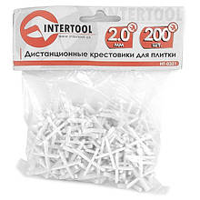 Набір дистанційних хрестиків для плитки INTERTOOL HT-0351