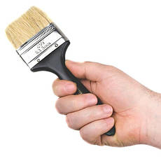 Пензель флейцовий 2,5" INTERTOOL KT-1363, фото 4