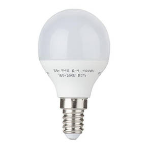 Світлодіодна лампа LED 5 Вт, E14, 220 В, INTERTOOL LL-0102, фото 2