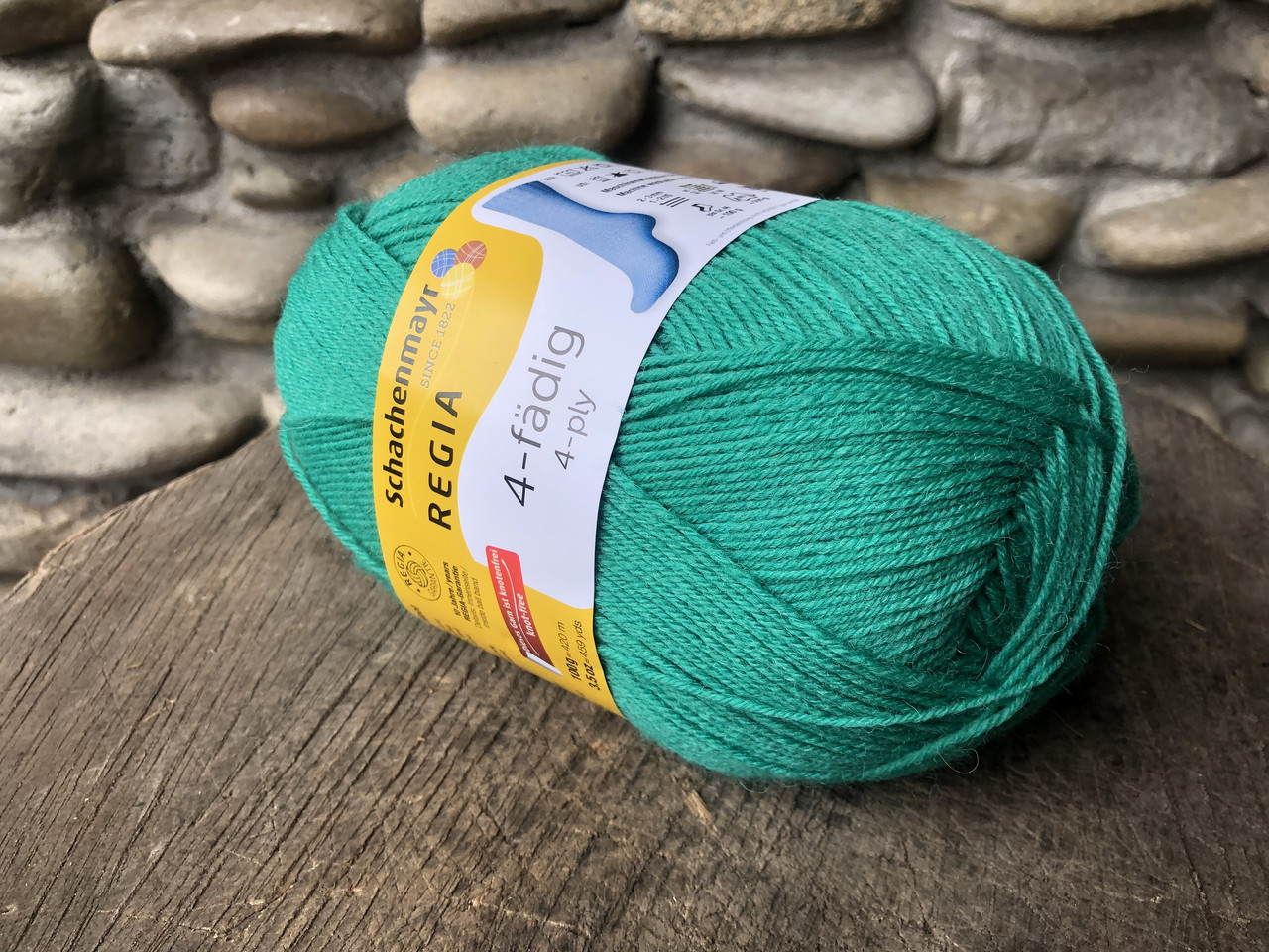 Однотонна носкова пряжа Regia 4-fadig 100 g, фото 1