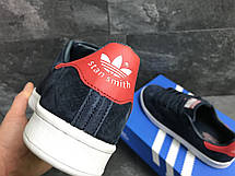Кросівки чоловічі Adidas Stan Smith ,замшеві,темно сині 44,46 р, фото 2