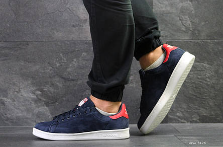 Кросівки чоловічі Adidas Stan Smith ,замшеві,темно сині 44,46 р, фото 2