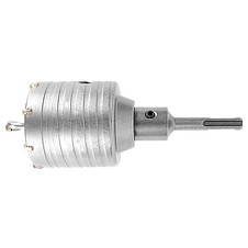 Комплект: свердло корончасте для бетону 65 мм+Перехідник SDS Plus 100 мм INTERTOOL SD-7065, фото 4