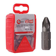Комплект викруткових насадок INTERTOOL VT-5949