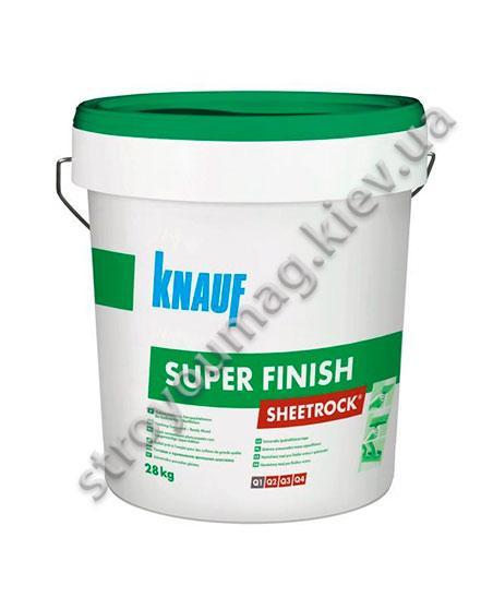 Пастова шпаклівка Knauf Sheetrack Finish 28 kg