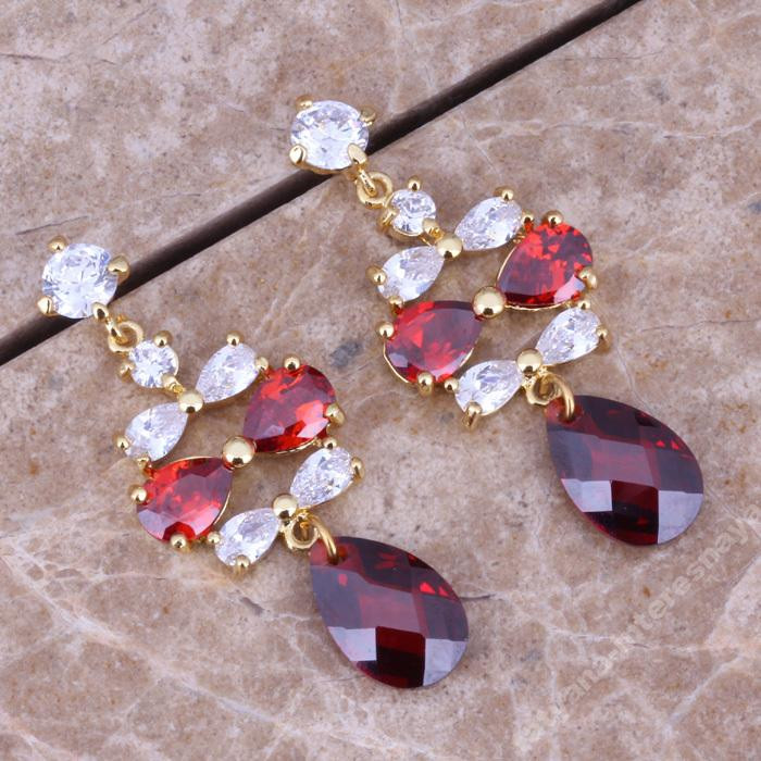 Сережки позолота, фото 1