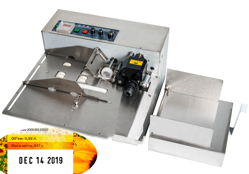 Автоматичний датер MY-380F/W (розширений) Нерж, фото 1