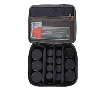 Сумка для насадок BAIT BOX WORLD4CARP (з банками) Coyote
