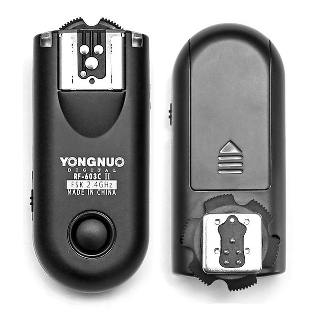 Радиосинхронизатор Yongnuo RF-603II C1, C3, N1, N3 N3 для Nikon: D90/D600/D3000series/D5000series/D7000series - фото 1 - id-p261934982