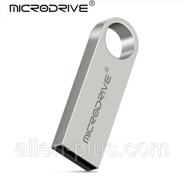 Металевий FLASH-накопичувач MicroDrive USB Flash Drive, 32GB, метал, (флешка на 32 GB)