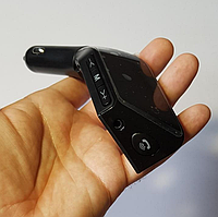 V1 Bluetooth Авто FM модулятор в прикурювач Плеєр Трансмітер MP3 FM USB чорний+золото