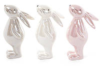 Декоративная керамическая фигурка Кролик, 3 вида, 14см