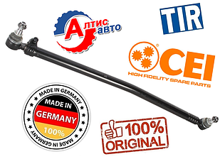 Поздовжня кермова тяга Ман 8.163 L 2000 LE 8.180, 8.150 Tgl Tgm L = 850/826 Man