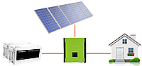 Автономная солнечная электростанция 0,14 кВт