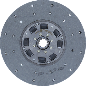 Диск 130-1601130-А7 зчеплення ведимий ЗІЛ-130 (демопфер на гумках) ТАРА